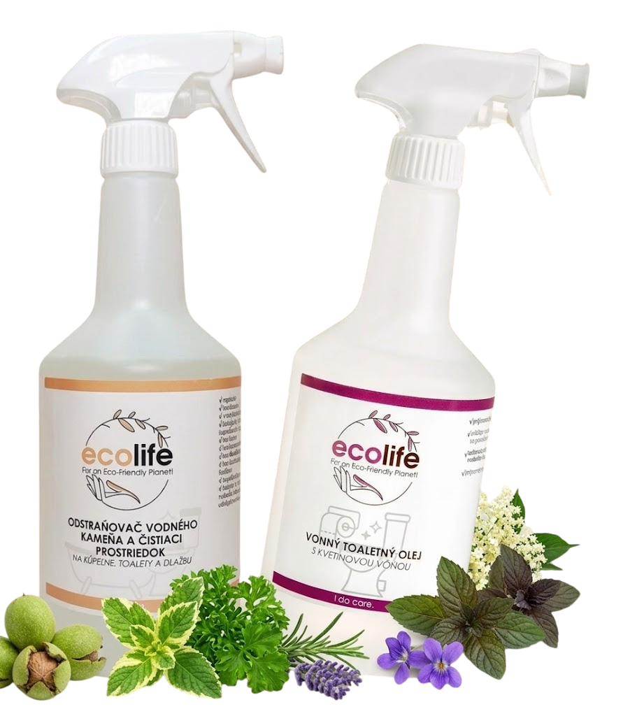 EcoLife Odstraňovač vodního kamene a WC olej – nyní v balíčku 1+1